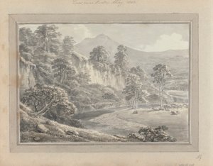 Vistas en Inglaterra, Escocia y Wale: Vista cerca de la Abadía de Bolton de Amos Green