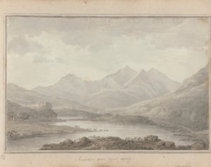 Vistas en Inglaterra, Escocia y Gales: Snowdon, desde Capel Cerrig de Amos Green
