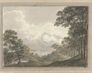 Vistas en Inglaterra, Escocia y Gales: Efecto transitorio en Skodow y c., al regresar de la caída de Lowdoor, 30 de julio de 1805