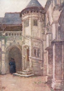 La Psallette, Tours (litografía en color) de Amy B. Atkinson
