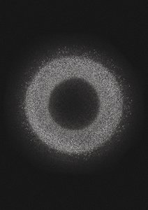 Anillo de luz abstracto