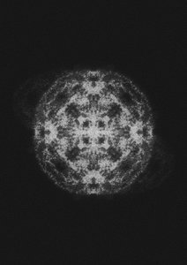 Orbe abstracto luminoso