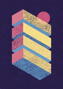 Capas retro y sol de Amy Louise Baker