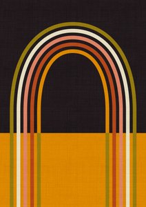 Geo Shapes Otoño 2021: Arco iris de Ana Rut Bre