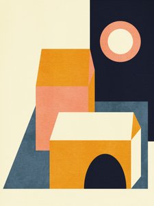 Rainbow Plus Shapes  Azul mostaza 11