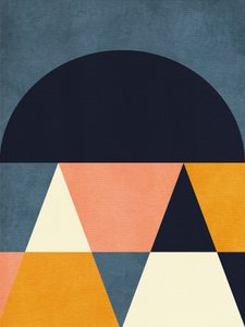 Rainbow Plus Shapes  Azul mostaza 4