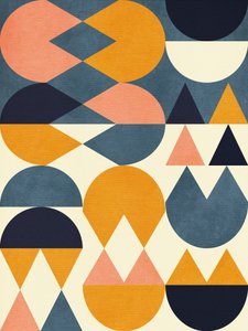 Rainbow Plus Shapes  Azul mostaza 6