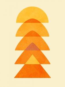 Primavera: Rapsodia naranja 5 de Ana Rut Bre