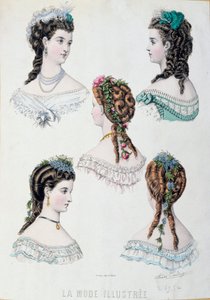 Cinco peinados de mujeres de Anais Toudouze