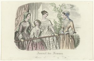Journal des Femmes, ca. 1850, No. 1614 de Anaïs Colin Toudouze