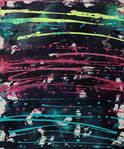 Líneas de goteo de colores vivos de Anastasiya Devochkina