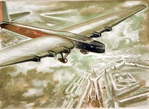 Vuelo sobre la Plaza Roja, 1937