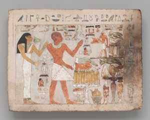 Estela de Amenemhat y Hemet