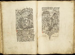 La coronación de Iván IV el 16 de enero de 1547. De la Crónica Iluminada Compilada, segunda mitad del siglo XVI