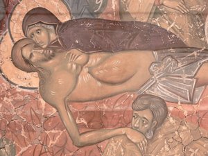 El Entierro de Cristo, ca 1380
