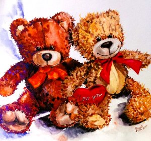 El amor de un osito de peluche de Anda Bieza