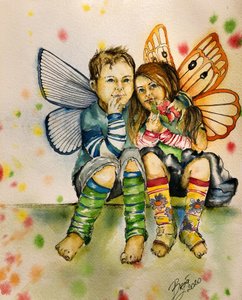 Niños mágicos y caprichosos de Anda Bieza