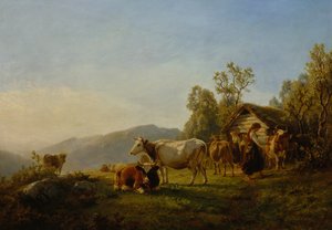 Lecheras con vacas de Anders Askevold