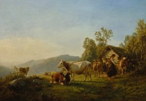 Lecheras con vacas de Anders Askevold