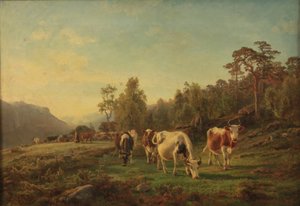 Paisaje con vacas