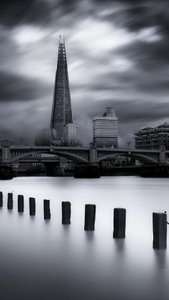 La serenidad del Shard de Londres de Anders Hammarstrom