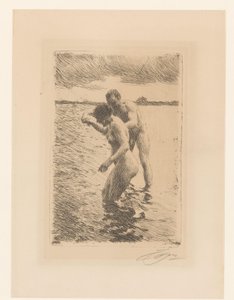 De loods
Piloto - Lotes de Anders Leonard Zorn (signed by artist)