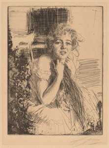 Emma Rasmussen, 1904 de Anders Leonard Zorn
