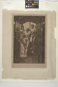 Le Cabine (grabado) de Anders Leonard Zorn