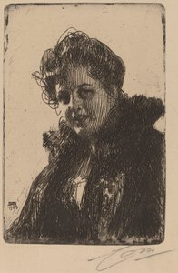 Sra. Granberg, 1903 de Anders Leonard Zorn