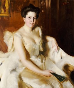 Retrato de la Sra. de Ver Warner de Anders Leonard Zorn