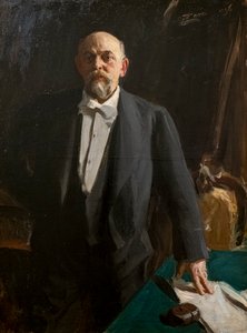 Retrato de Sava Mamontov de Anders Leonard Zorn