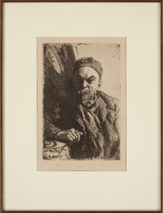 Retrato del poeta Paul Verlaine 1844-1896 de Anders Leonard Zorn