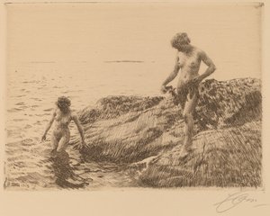 Skerries hacia el mar de Anders Leonard Zorn