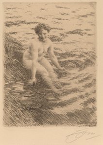 Mojado, 1911 de Anders Leonard Zorn