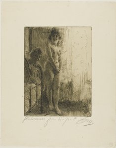 Un rincón oscuro de Anders Leonard Zorn