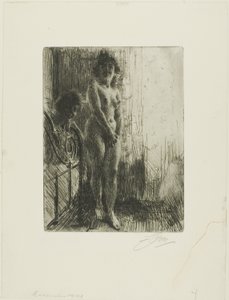 Un rincón oscuro de Anders Leonard Zorn