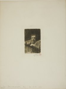 Un pintor-grabador (Autorretrato)
