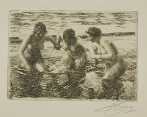 Contra la corriente de Anders Leonard Zorn