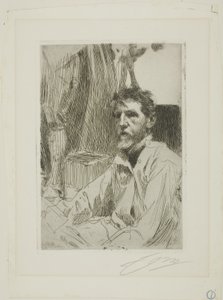 August Saint Gaudens I de Anders Leonard Zorn