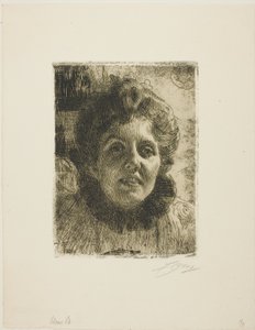 Aurore (Sra. Aurore Klintberg, de soltera Oxenstierna, Jefa) de Anders Zorn