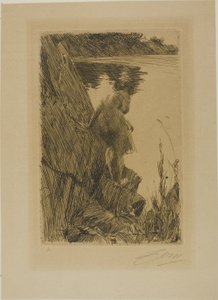 Bañista (Tarde) III de Anders Leonard Zorn