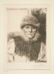 Campesino dalecarliano de Anders Leonard Zorn