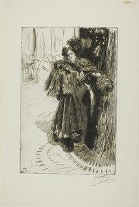Efecto de noche III de Anders Leonard Zorn