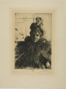 Gerda Hagborg III de Anders Leonard Zorn