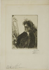Chica con un cigarrillo I de Anders Leonard Zorn