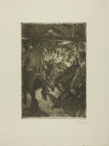 Cabaña Gopsmor de Anders Leonard Zorn