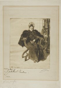Isabella Gardener de Anders Leonard Zorn
