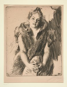 Maja Von Heijne (Monc Ljunglor) de Anders Leonard Zorn