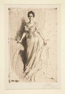 Señorita Ludman de Anders Leonard Zorn