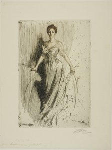 Señorita Lurman de Anders Leonard Zorn